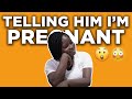 Telling my husband I'm PREGNANT! *He was not expecting it*