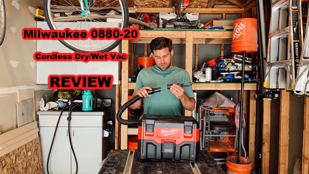 Milwaukee Cordless Wet/Dry Vacuum 088020 YouTube