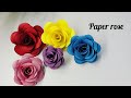 How to make paper rose | Craft Ideas | पेपर के फलोवर | #viralvideo #video #diy #farheencraftideas