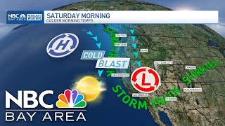 Bay Area forecast: Colder blast