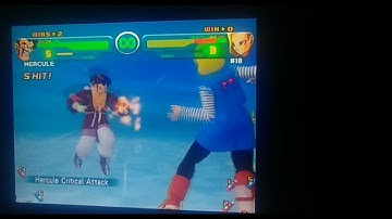 Dragonball Z Budokai Hercule Critical Attack on Android 18 Ryona