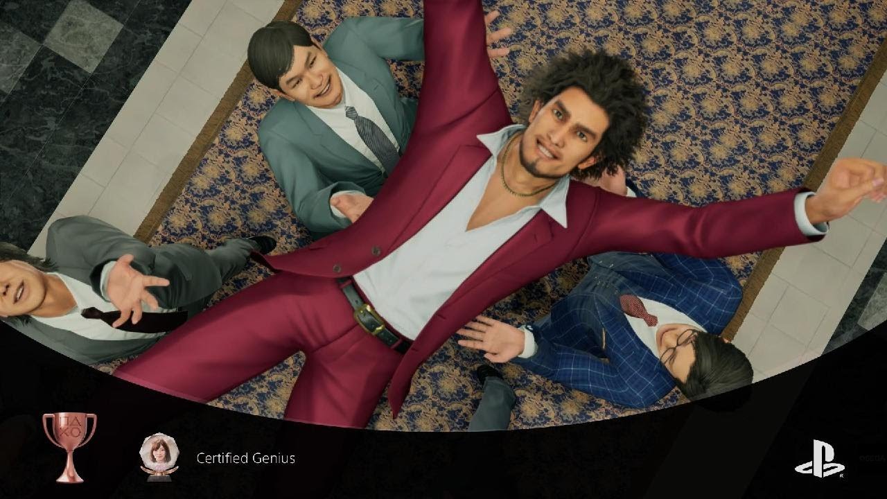 Yakuza Like A Dragon Certified Genius (BRONZE) YouTube