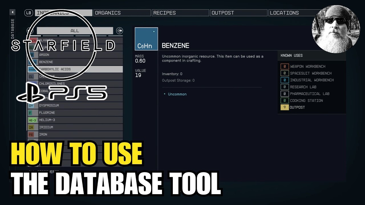 Starfield Beginner's Guide for the PS5 - The Database in the Free Lanes Update