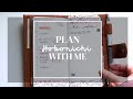 Plan with me hobonichi weeks