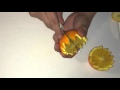 Haciendo Flores Con Naranja - Making Flowers Out Of An Orange