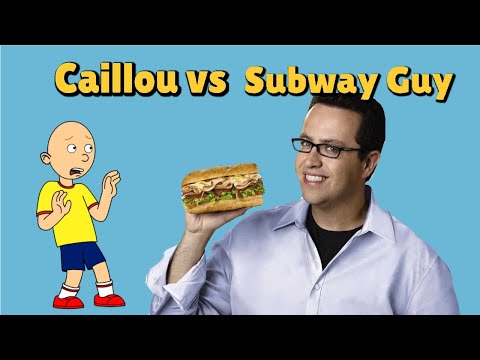 Caillou Vs The Subway Guy