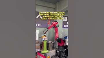 Programming-free spraying robot #factory #spraying robot #robotic arm #automation equipment