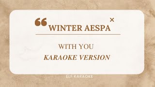 WINTER - WITH YOU (OST. MY DEMON) EASY LYRICS KARAOKE