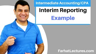 Interim Reporting Example