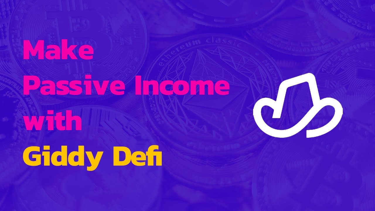 Free Tokens with Giddy Defi (Passive Income for a Year)