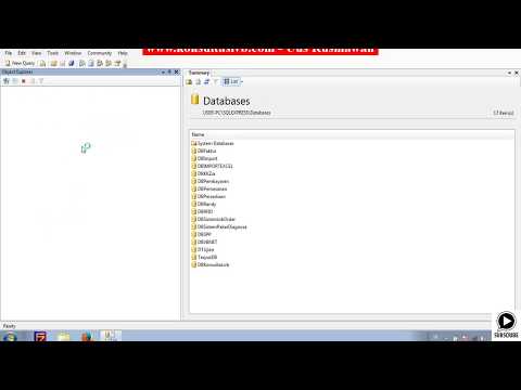 Tutorial VB.net : Membuat Database dan Table part1
