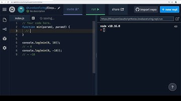 Eloquent JavaScript Read-Along - Functions - Exercises - Minimum