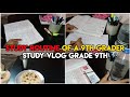 Study Routine📘 of 9th Grader | CBSE class 9 | Study Vlog📚