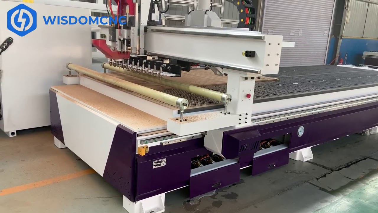 Wood CNC Router 2060 ATC CNC Router with automatic tools changer