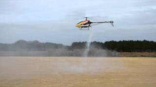 Model Helicopter Down Wash and Blade Vortex Flow Visualization