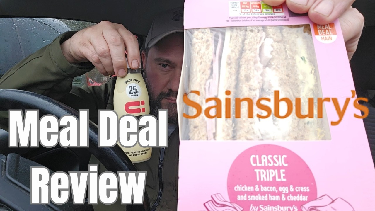 Обзор комплексного обеда из трех сэндвичей от Sainsbury's