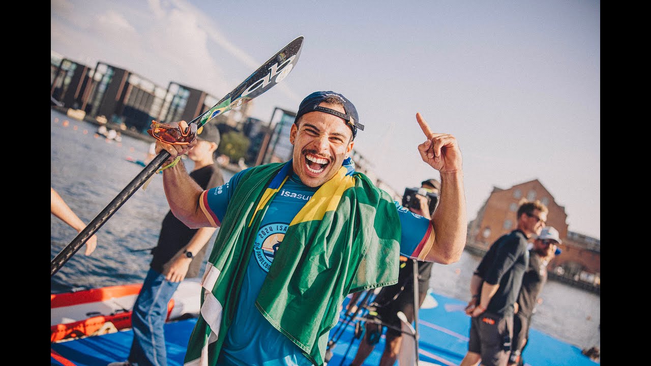 SPRINT RACE SUP MEN -2024 ISA World SUP Championship - David Leão🥇