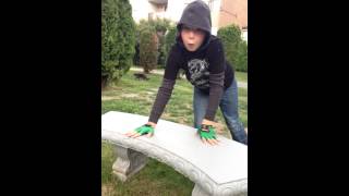 how to do the monkey vault paurkour training