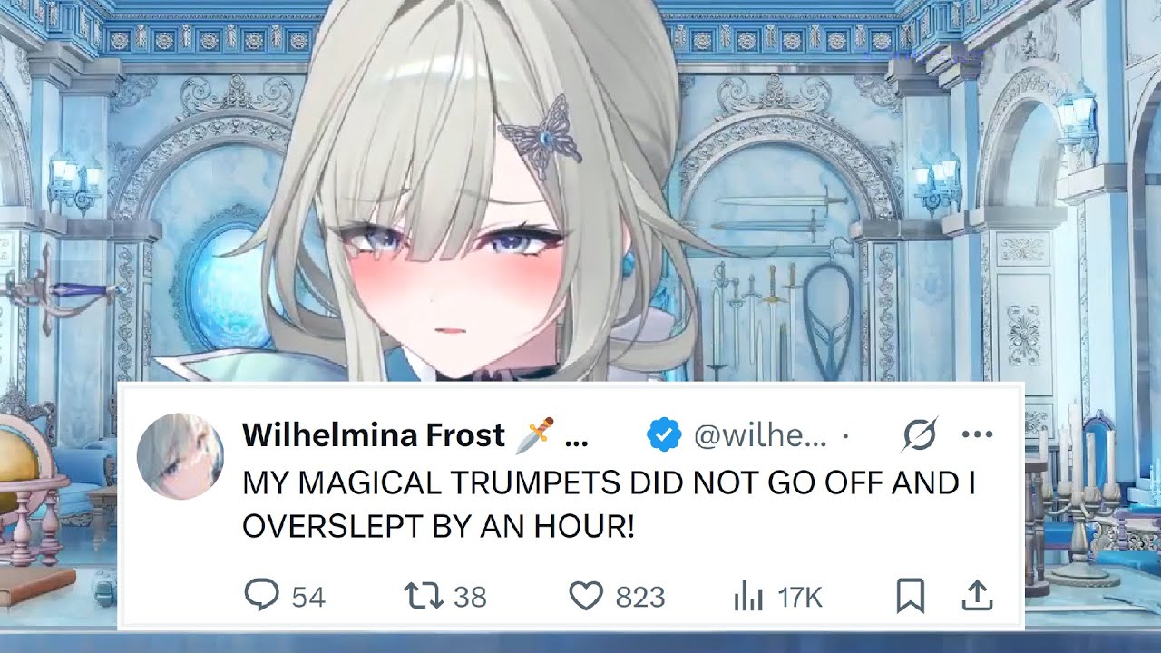 Willy Is Late to Her Own Inauguration Stream Because of Anime and Gets Emotional