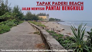 Walking Around Tapak Padri Beach ~ Wisata Pantai Tapak Paderi di Kota Bengkulu ~ Sumatera Island