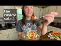 Making the Easiest Salad in Appalachia