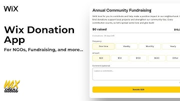 How to Collect Donations on Your Wix Site | Wix Ideas #wixdonations