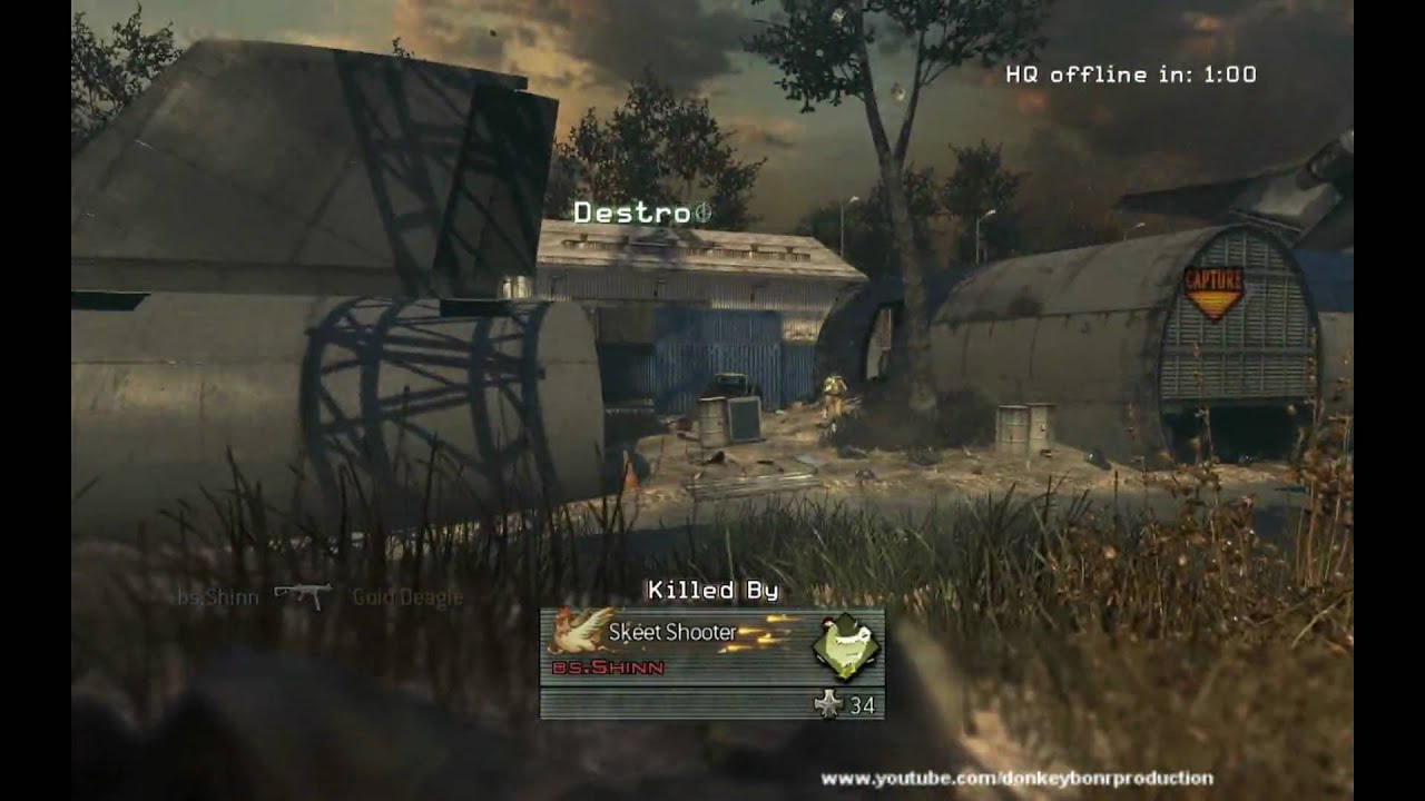 Modern Warfare 2 Gold Desert Eagle