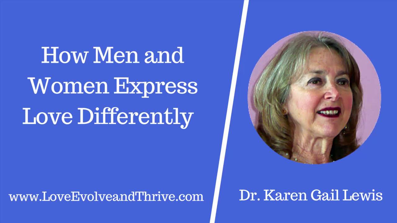 How Men and Women Express Love Differently