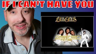 Bee Gees - If I Can't Have You | REACTION
