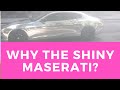 What's with the shiny car?