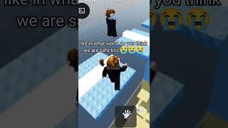 we ain't safe in school anymore 😭🙏  #roblox #relatable #shorts