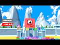 WATCH THEM GROW! Numberblocks 1 to 100 Adventure 🚀 | Big Numbers for Kids