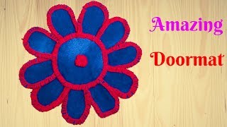 Paidan Design New Simple | Perdan Banana Kaise Sikhe | how to make door mat | doormat making at home