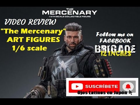 VIDEO Review "The Mercenary" ART TOYS 1/6 scale -Crossbones, Winter Soldier"