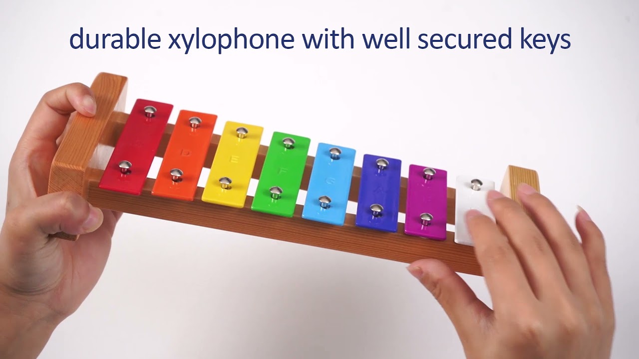 MINIARTIS Xylophone for Kids and Toddlers | Colorful Wooden Xylophone Educational Musical Toys