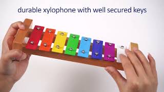 MINIARTIS Xylophone for Kids and Toddlers | Colorful Wooden Xylophone Educational Musical Toys screenshot 5