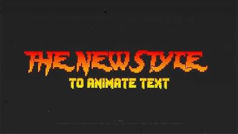 Arcade Text Maker 8bit Glitch Titles | After Effects Template | Titles
