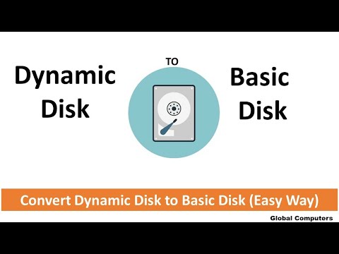 How to Convert Dynamic (Invalid) Disks into Basic Disk.