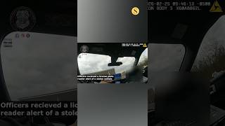 Anne Arundel County police officers received a license plate reader alert of a stole vehicle