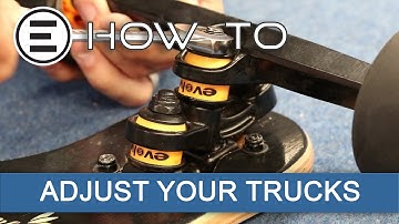How to adjust Your Evolve Skateboards Super carve Truck || Evolve Skateboards