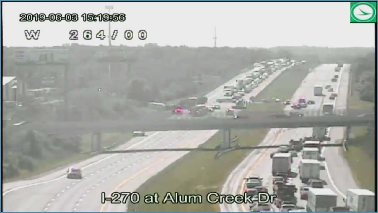 I270 E closed between Alum Creek Drive and I71 after serious crash