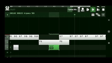 Sunvox, android, dnb, jungle, drum solo