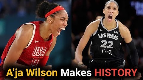 A’ja Wilson Makes HISTORY  | A’ja Wilson highlights | NBA 