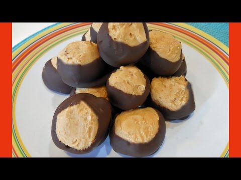 How to Make Buckeyes No-Bake Peanut Butter Balls with Jill