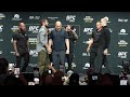 UFC 330 Press Conference Faceoffs | Makhachev vs. Machado Garry | Dern vs. Robertson | MMA Fighting