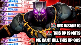 Rank #1 Black Panther DESTROYING Top500 Players! (INSANE GAMEPLAY)