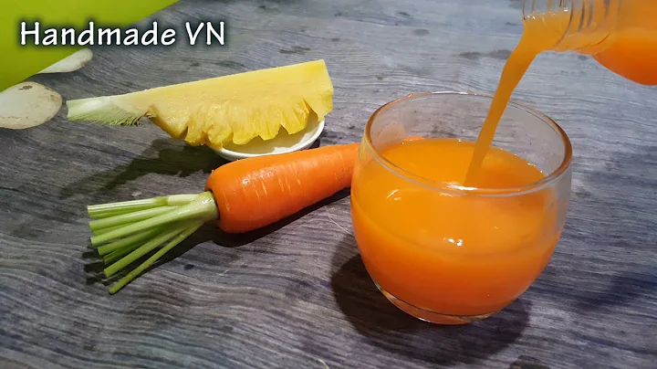 Top 9 nước ép cà rốt mix