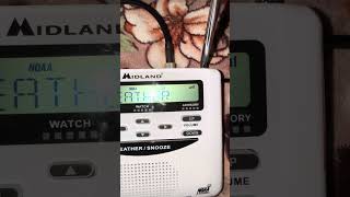 NOAA Weather Radio KXI81, full broadcast cycle, with rare INVEST94L tropical advisory | 09/27/2025
