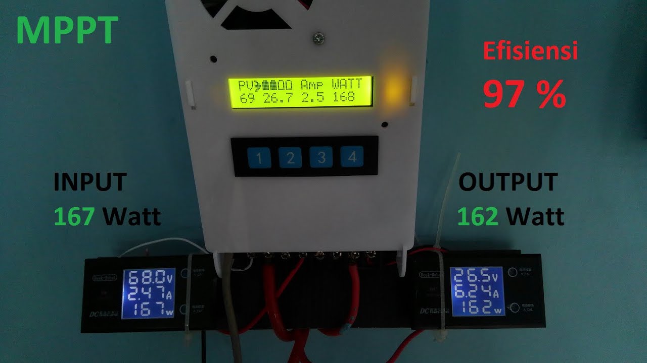 Review MPPT 40a Atmega Maximum Power Point Tracking Solar Charge ...