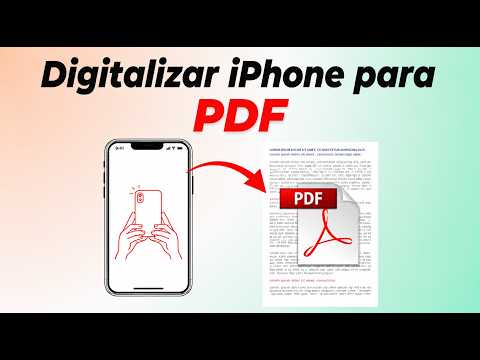 2026 Como escanear documentos no iPhone e criar um PDF | Grátis